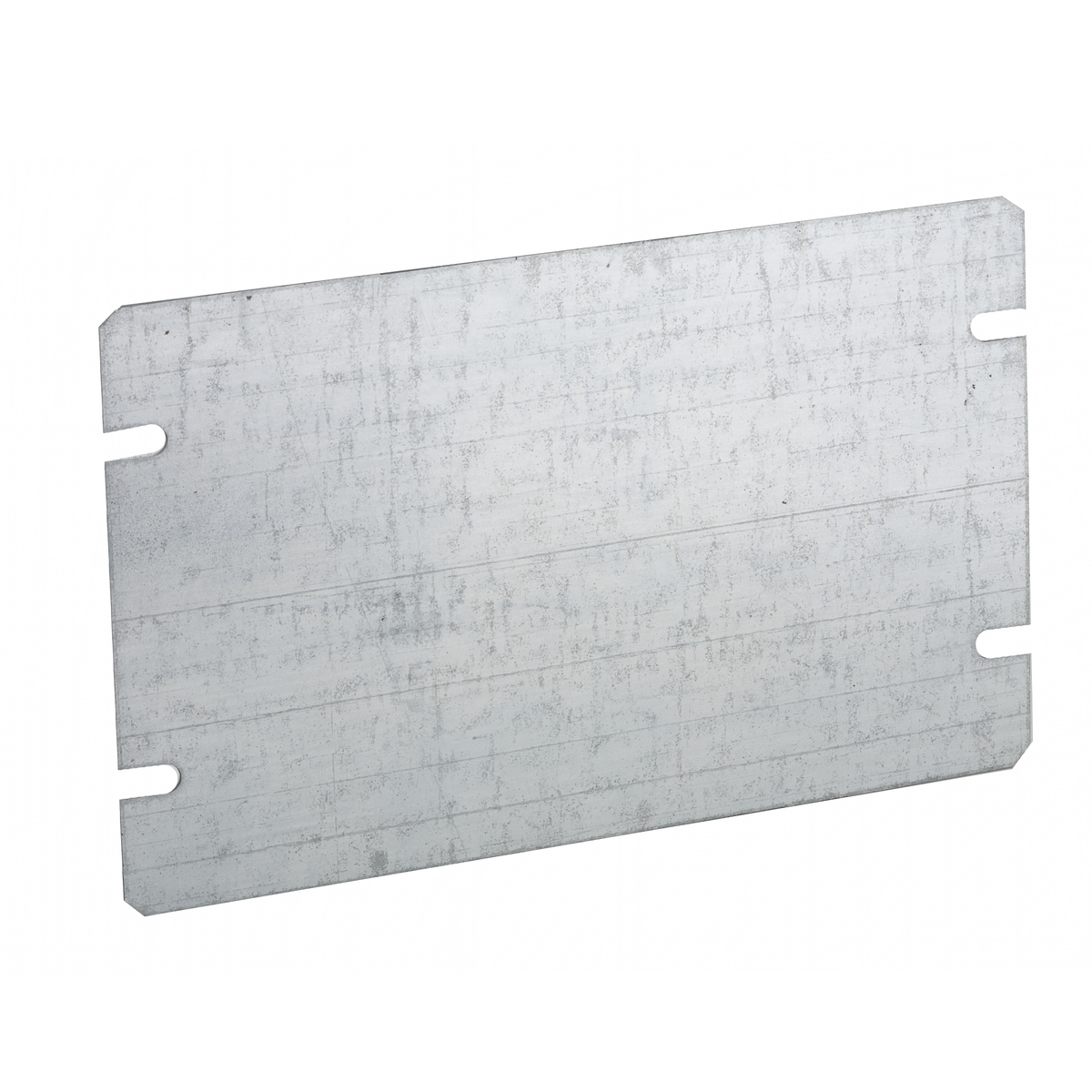 844 Blank Flat Gang Box Cover, 4-1/2 in L x 7-1/16 in W x 0.06 in D, Steel