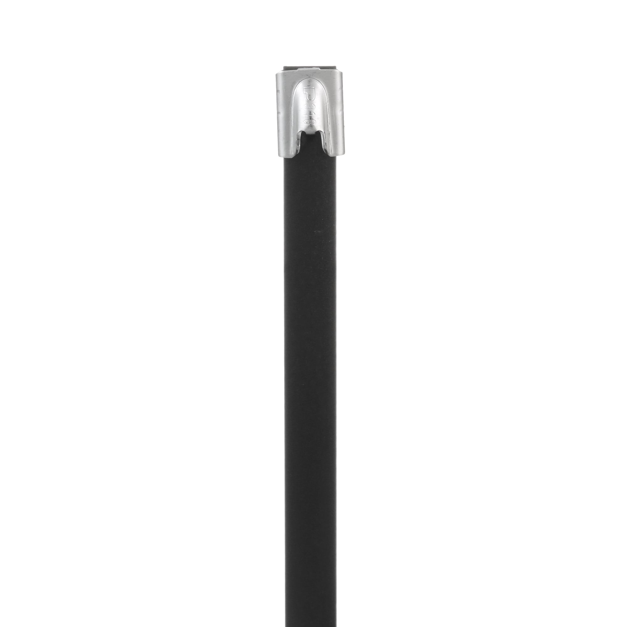 MLTFC4H-LP316 Pan-Steel MLTFC Heavy Cross Section Cable Tie, 14.3 in L x 0.319 in W x 0.017 in THK, 316 Stainless Steel, Black