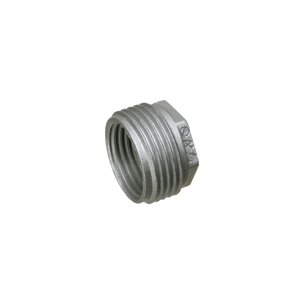 527 Hex Head Reducing Bushing, 1-1/4 x 1 in Trade, Die Cast Zinc