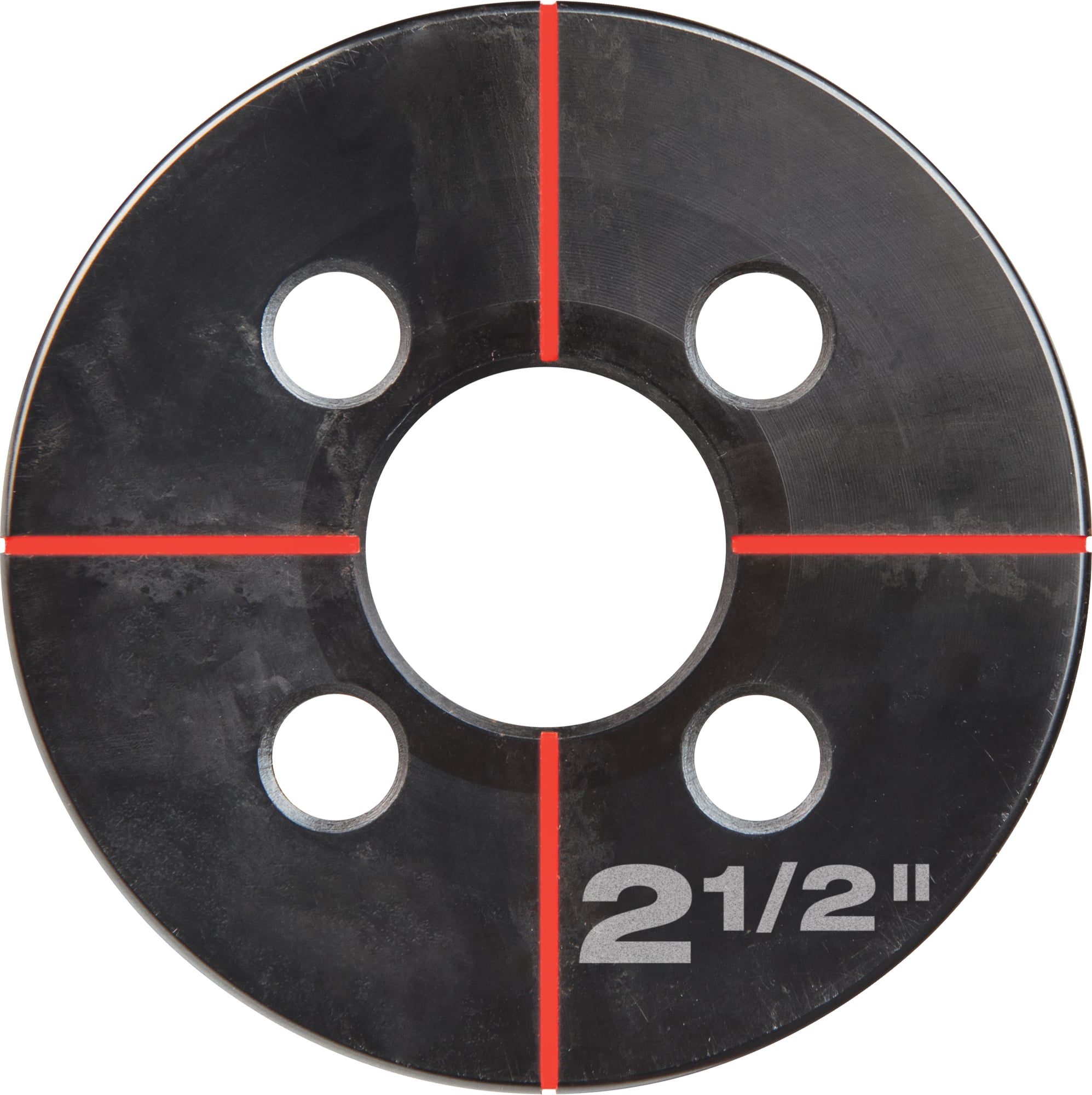 49-16-2672 Exact Knockout Die, 2-1/2 in Conduit/Pipe, Steel, 10 ga Mild Steel/12 ga Stainless Steel