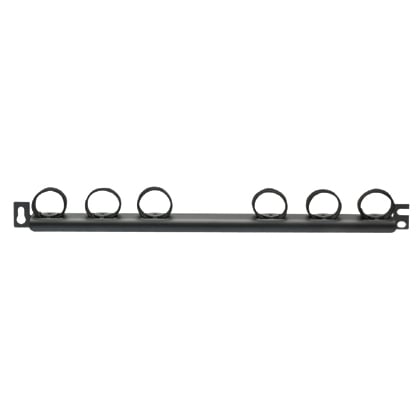 Strain Relief Bar, 1 RU, Black