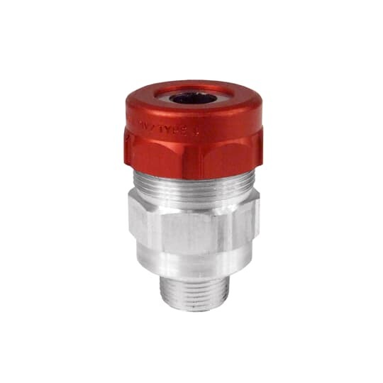 HLT075 T&B Star Teck Liquidtight Cable Connector, 3/4 in Trade, 0.32 to 0.57 in Cable Openings, Copper-Free Aluminum