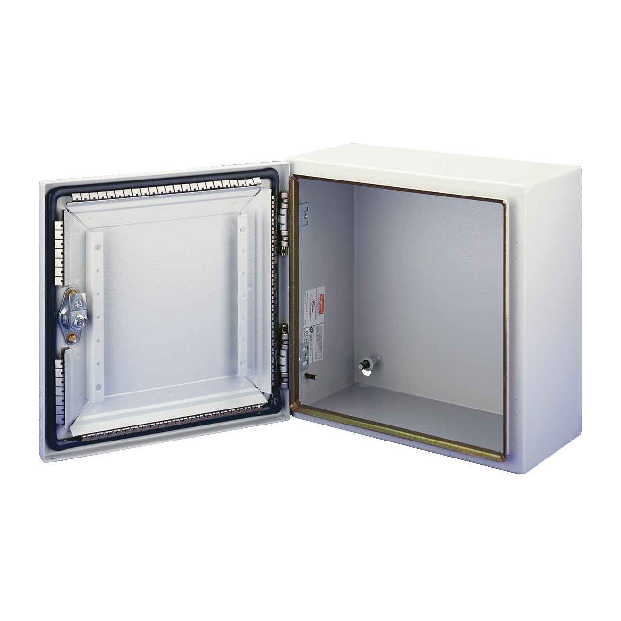 CSD242412LGEMC Concept A53 1-Door Type EMC Enclosure, 24 in L x 24 in W x 12 in D, NEMA 4 NEMA Rating, Steel
