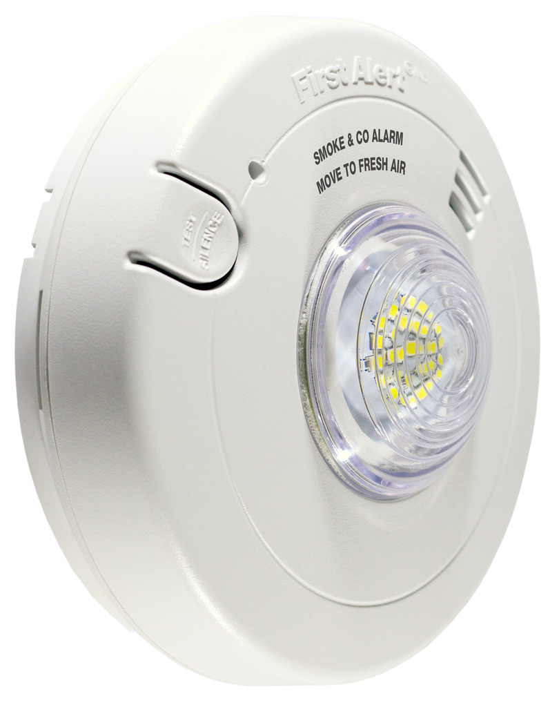 1038870 Smoke/CO Combo Alarm with Sealed Lithium Battery Backup and LED Stobe