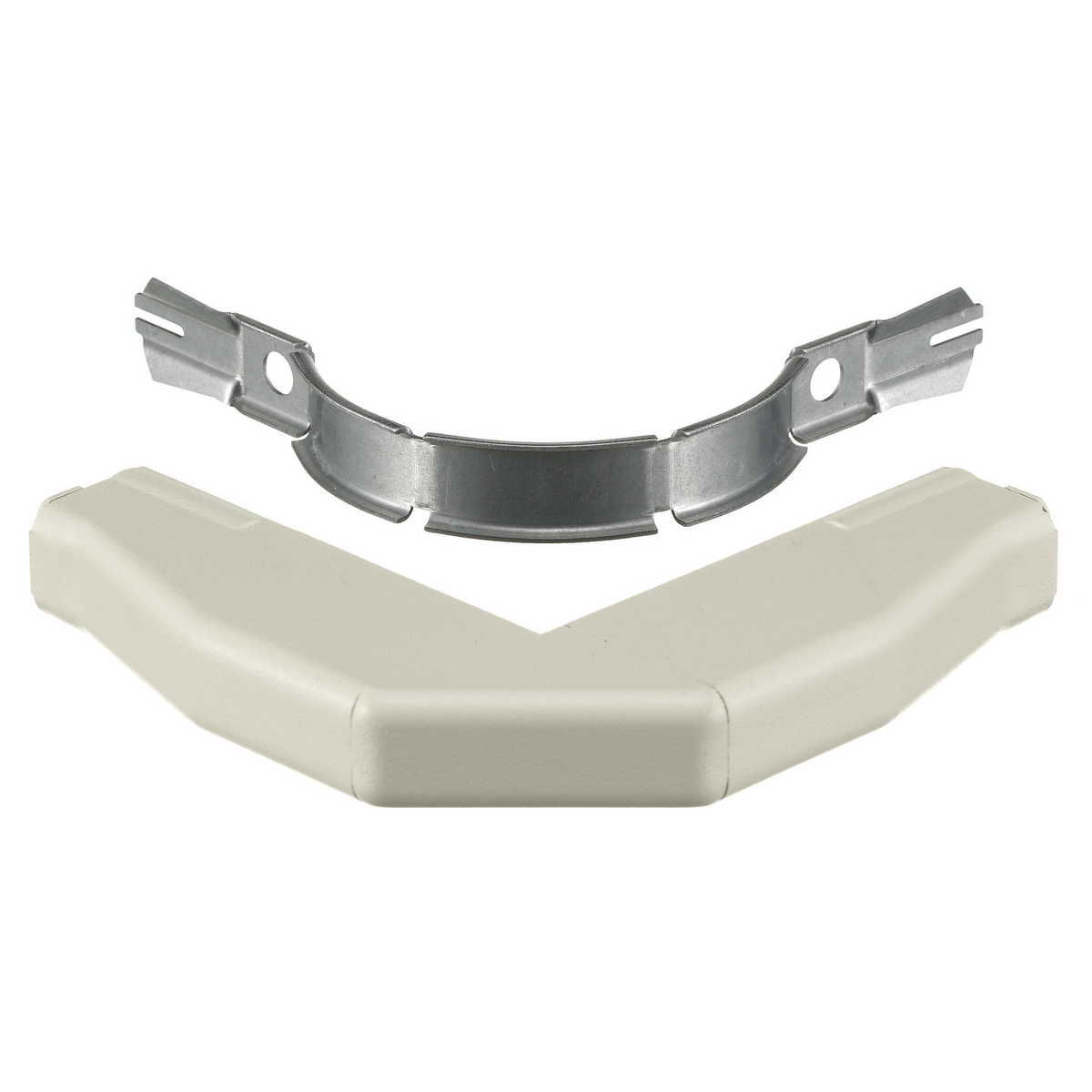 HBL5718BRIVA Large Radius Standard External Elbow, 90 deg Bend, 1-1/2 in Bend Radius, 0.4 sq-in, Rolled Steel