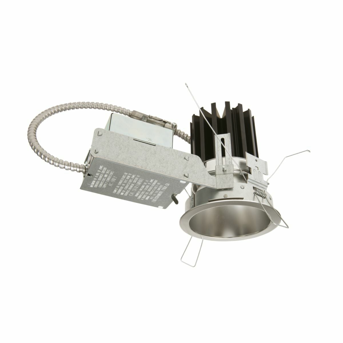 4LBSQ0H Square Downlight Trim, LED Lamp, For Use With 4 in LDSQ4B Downlight, EU4B Universal Power Module, Polymer