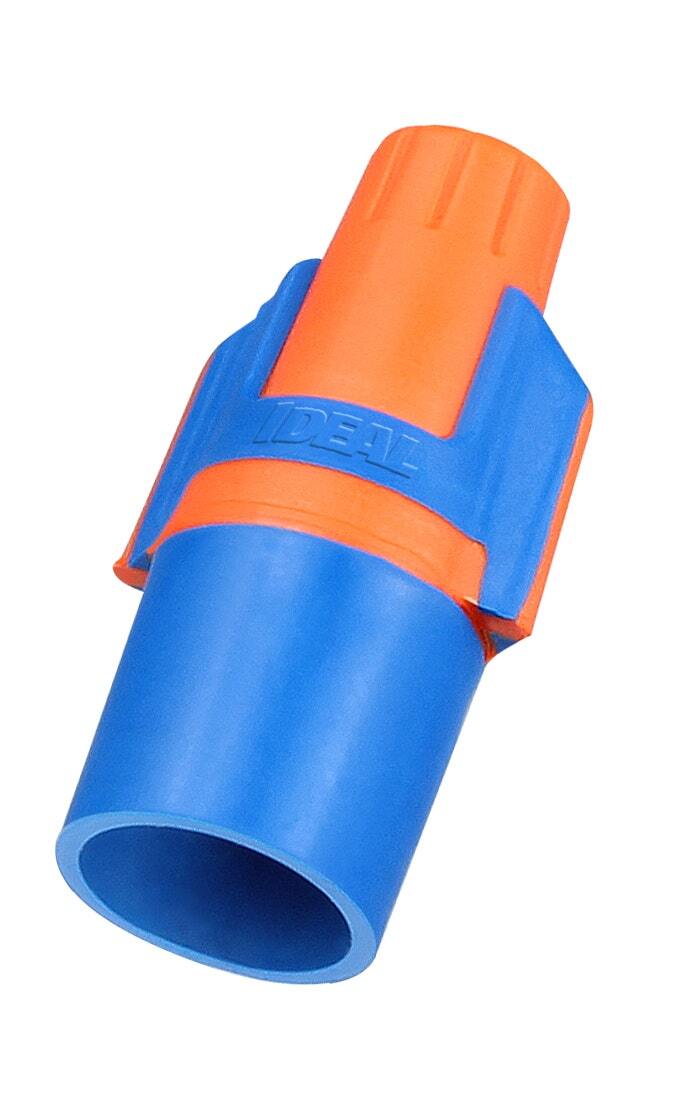 30-843 Twister ProFLEX Mini Wire Connector, Model 343, Orange/Blue, Barrel of 35000
