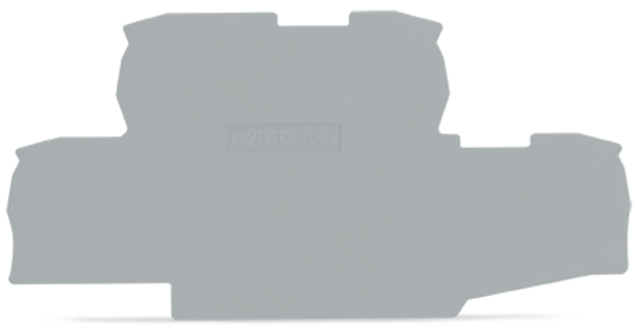 2002-2791 2002 End Plate, 2.03 in L x 0.03 in W x 3.64 in H, Polyamide
