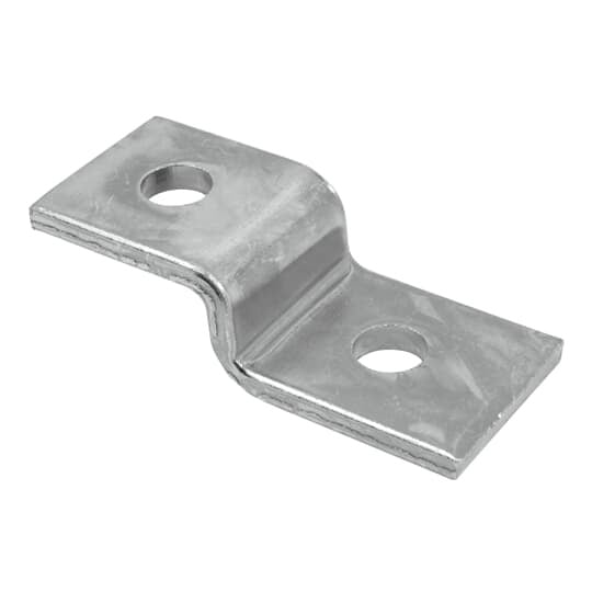 B209-EG Superstrut B209 Z-Shape Support Fitting, (2) Holes, 2-1/8 in L x 1-5/8 in W, For Use With B Series Channels, Steel