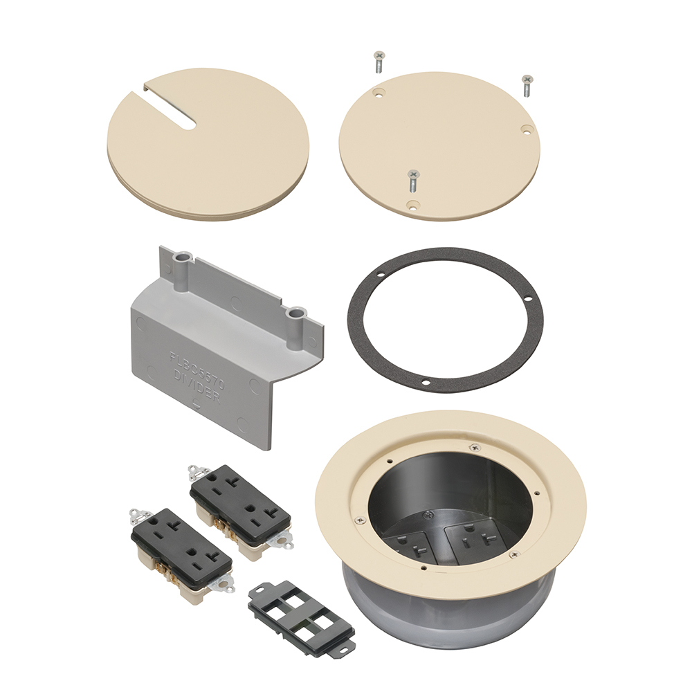 FLBC5570LA FLB Series Recessed Cover Kit, Steel