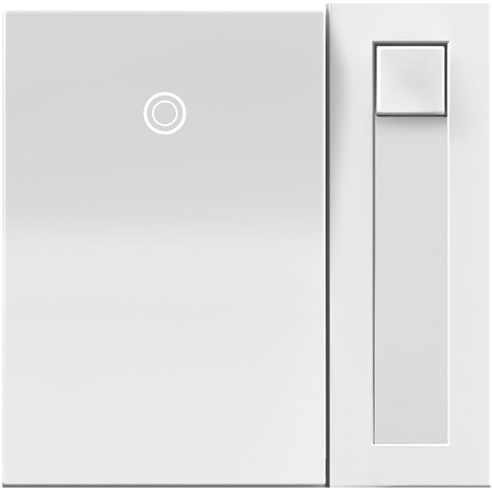 ADPD453LW2 Adorne Paddle 2-Wire 3-Way Dimmer Switch, 120 V, 1 Poles, White