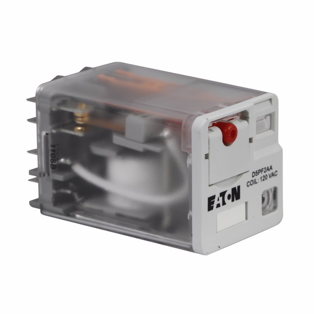D3RF3T Ice Cube Full Featured General Purpose Relay, 10 A, 11 Pin, 3 Form C 3PDT Contact, 24 V AC V Coil