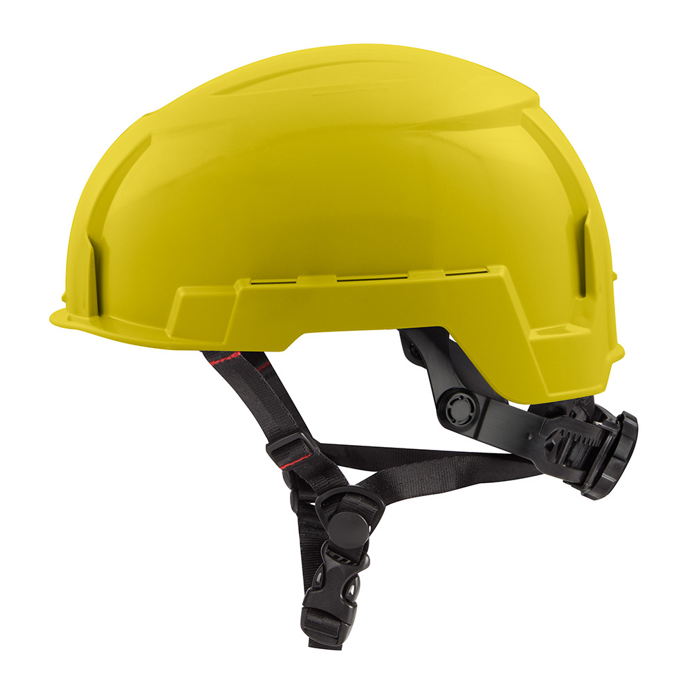 48-73-1303 Adjustable Safety Helmet, LEXAN Polycarbonate, Padded Suspension, ANSI Electrical Class Rating: Class E, ANSI Impact Rating: Type II, Swing Wheel Ratchet Adjustment