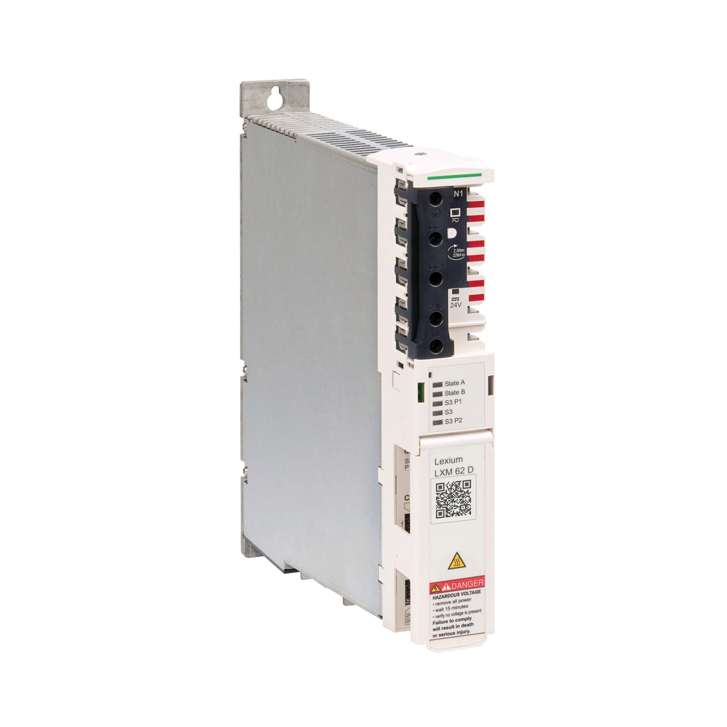 LXM62DD27D21000 Double Drive, 24 V DC, 27 A, 4.3 kW