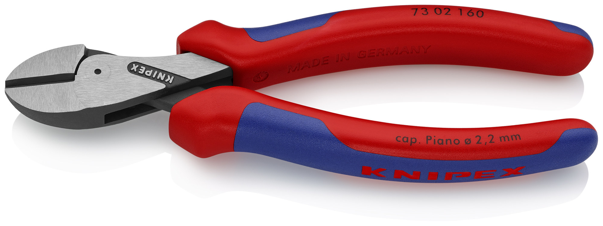 X-Cut Compact Diagonal Cutters, 6 1/4 in., Multi-component, Polished