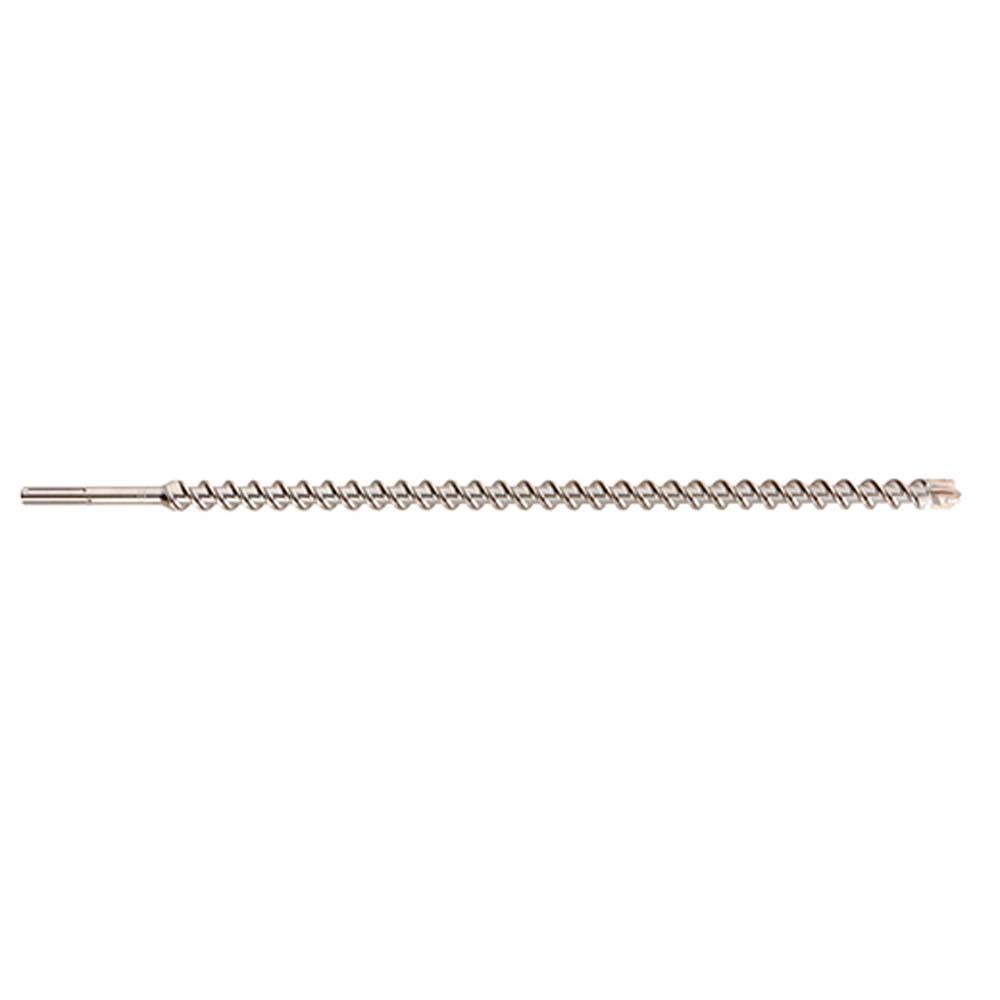 48-20-3917 MX4 4-Cutter Rotary Hammer Drill Bit, 5/8 in Drill Bit, 45/64 in, 12 in D Cutting, Carbide Cutting Edge, 17 in OAL