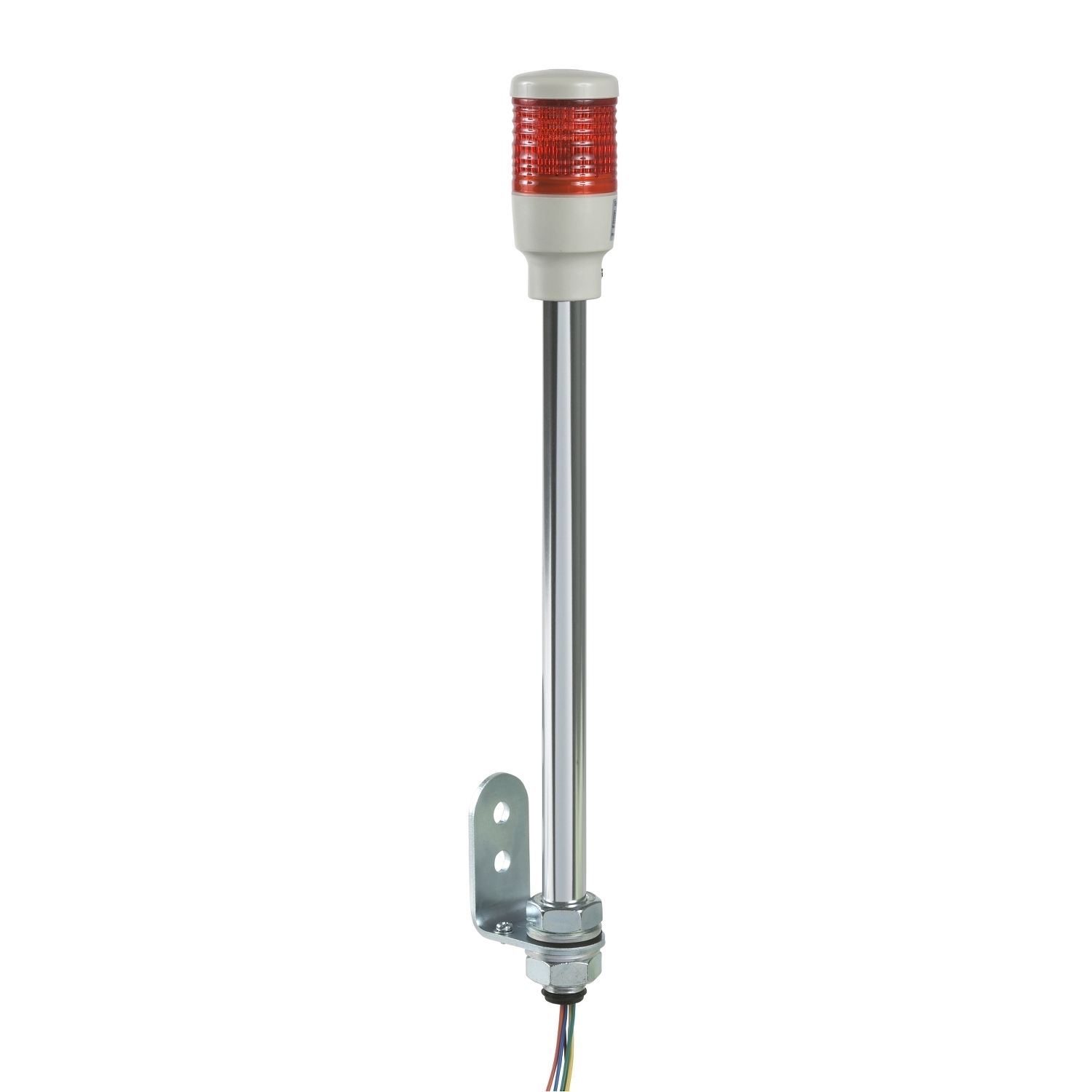XVC4B1 Harmony Illuminated Complete Pre-Wired Monolithic Tower Light, 24 V DC, LED Lamp, 1 Light, Red