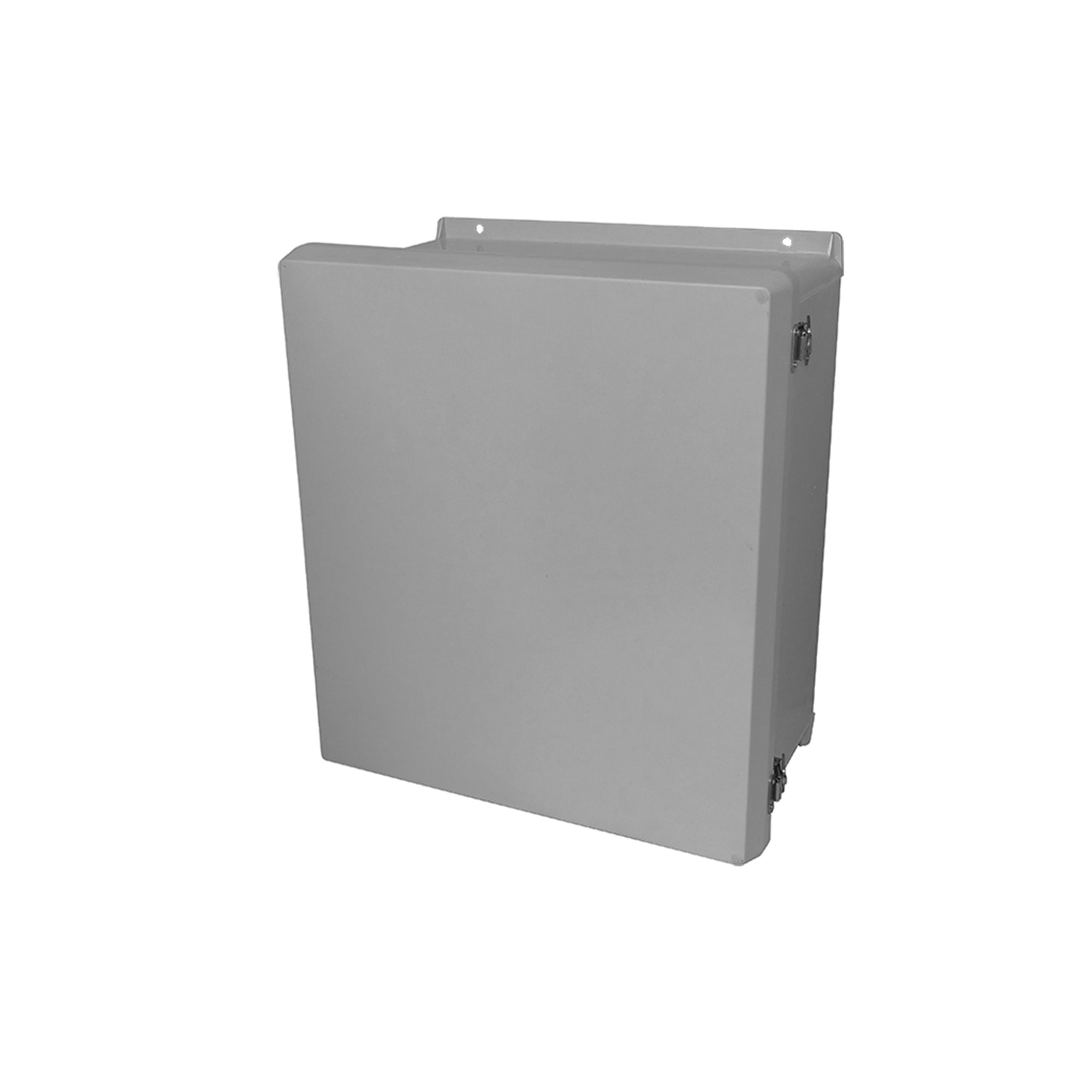 VJ606HWLL1 VJ Thermoplastic Wall Mounted Industrial Enclosures, x 7.32 in W x 4.92 in D x 7.32 in H, NEMA Type 3, Type 3R, Type 4, Type 4X, Type 12, Type 13/IP66 NEMA Rating, Fiberglass