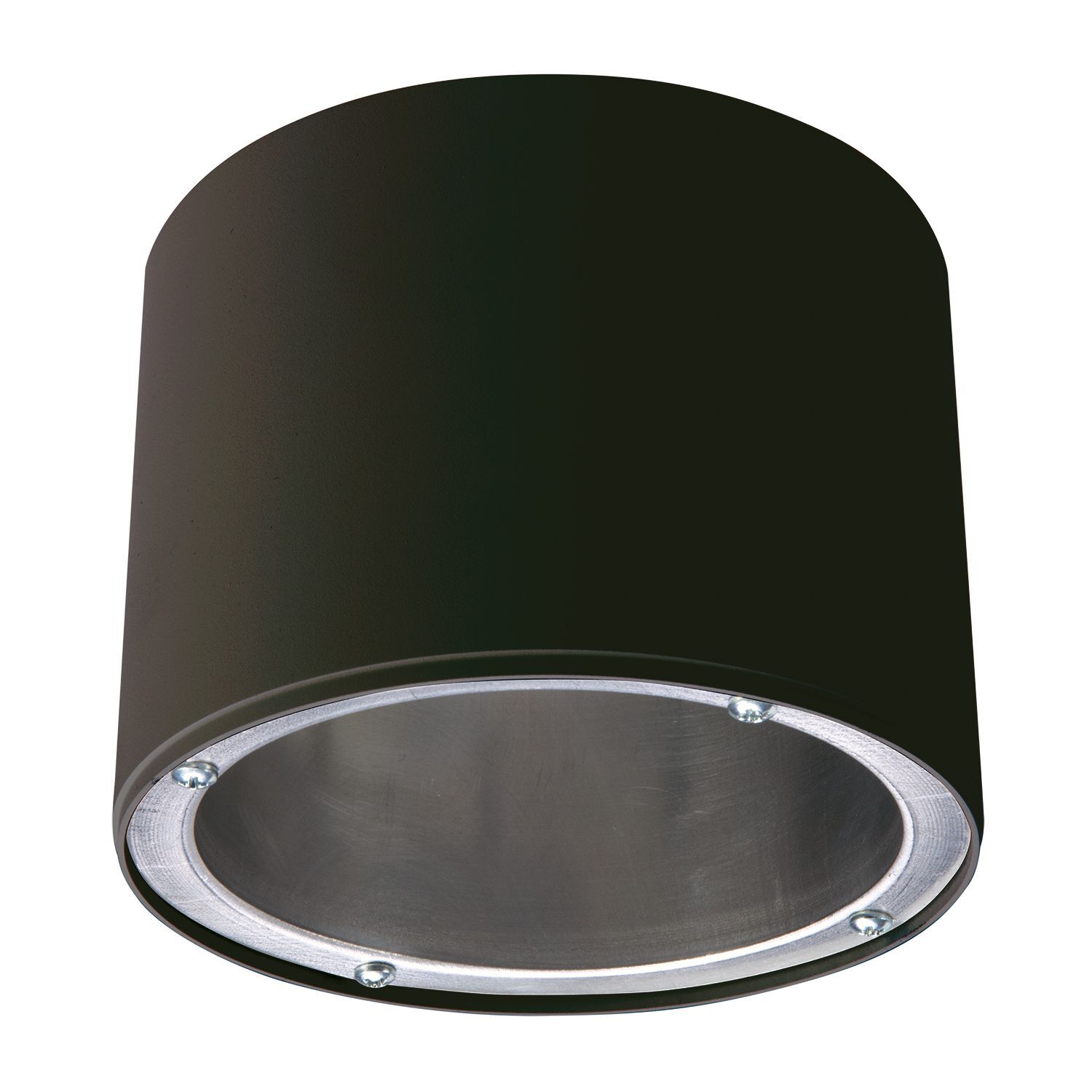 HS4RMB Halo Round Surface Mount Housing, For Use With ML4 LED Module and Round Trim, 120 to 277 V, Aluminum, Matte Black