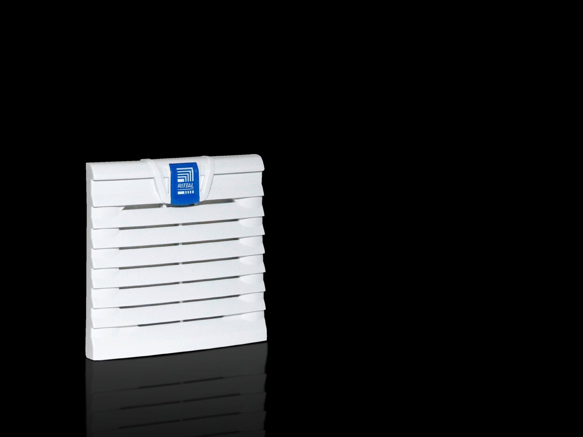 3237200 Outlet Filter Standard, For Use With SK 3239.124, 3239.100, 3239.110 TopTherm Fan and Filter Unit, ABS, Pale Gray