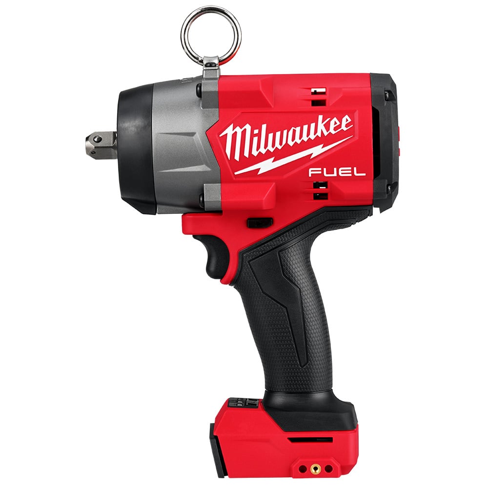 2966-20 M18 FUEL High Torque Impact Wrench, 1/2 in Drive Square Drive, 0 to 2700 ipm, 900 ft-lb Fastening/1100 ft-lb Nut-Busting Torque Rating, 7.3 in OAL