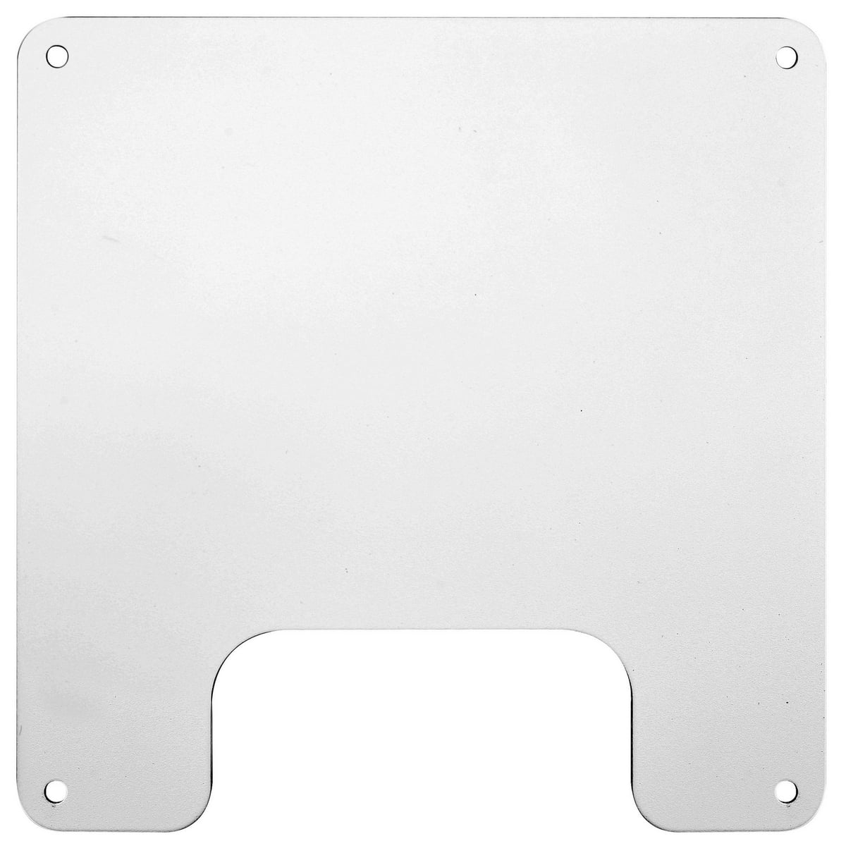 NSAV6C 2-Gang Screw-On Stamped Standard Enclosure Cover, 7.2 in W x 0.05 in D, For Use With tradeSELECT netSELECT NSAV6 Connection Enclosure, Steel