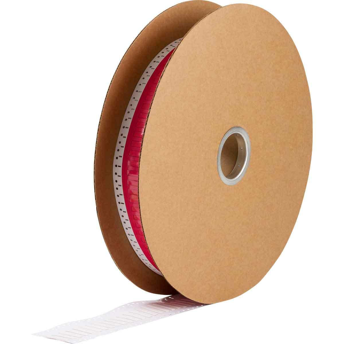 HX-187-150-WT-J-2 PermaSleeve 1-Sided Heat Shrink Wire Marker Sleeve, 16 to 10 AWG Wire, 3/4 in W, B-7642 Polyolefin