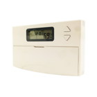 THERMOSTAT PROGRAMMABLE 24V LCD DISPLAY WHITE