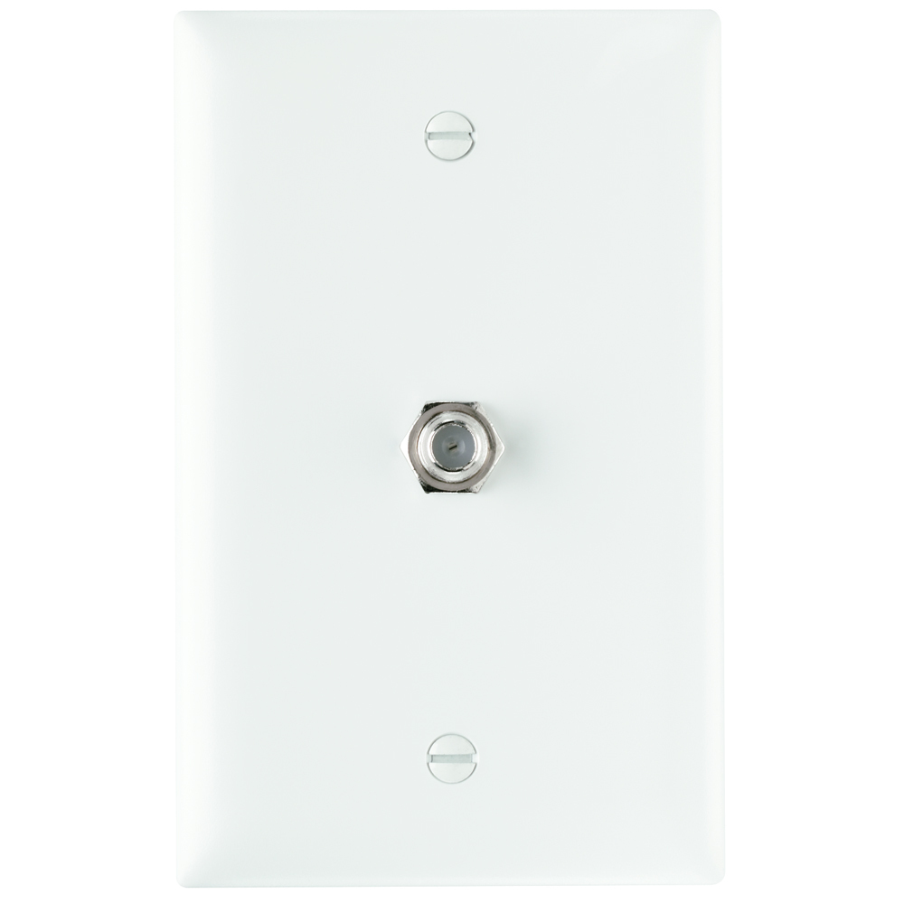 TPCATV-W 1-Gang Wallplate, Wall Mount