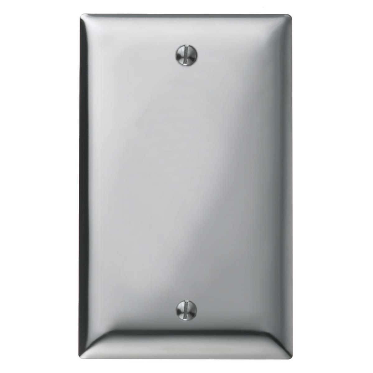 SCH13 Standard Blank Wall Plate, 1 Gangs, Steel