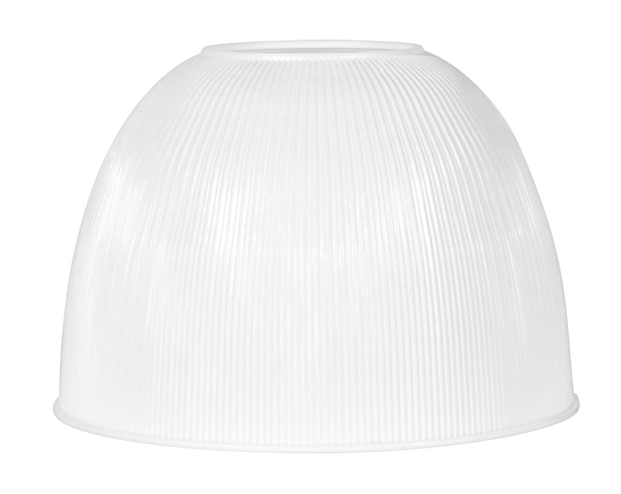 R16WF HAYBAY Reflector, 11 in H x 16-3/16 in W, Ceiling Mount, Frosted Acrylic