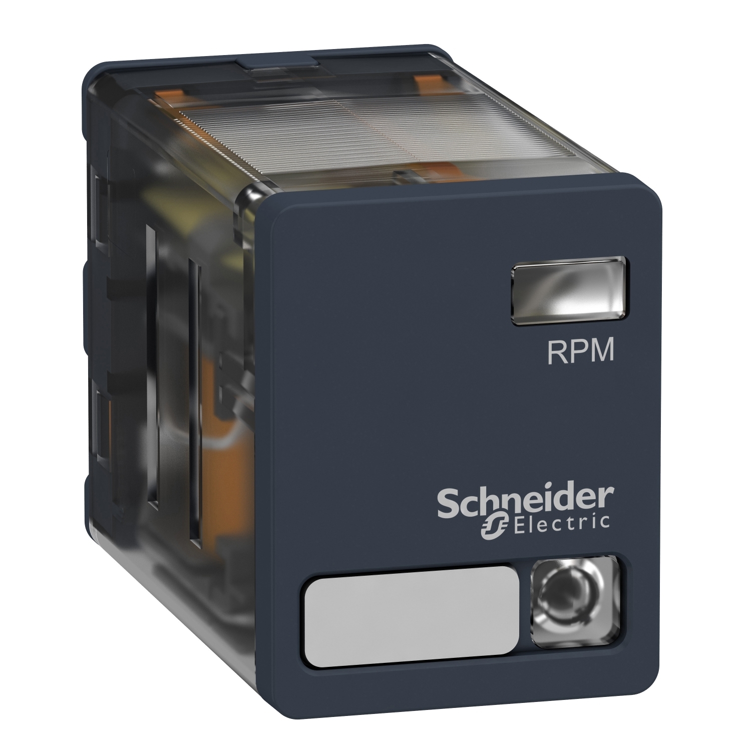 RPM23F7 Power Relay With Adapter and LED, 15 A, 2NO-2NC 2 Form C DPDT Contact, 120 V AC V Coil