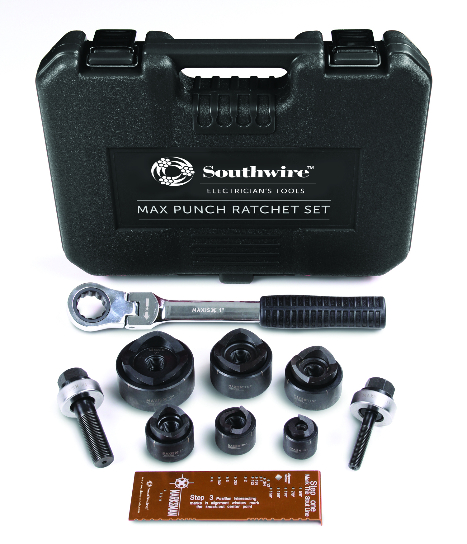 582892 Max Punch Ratchet Set, Metal