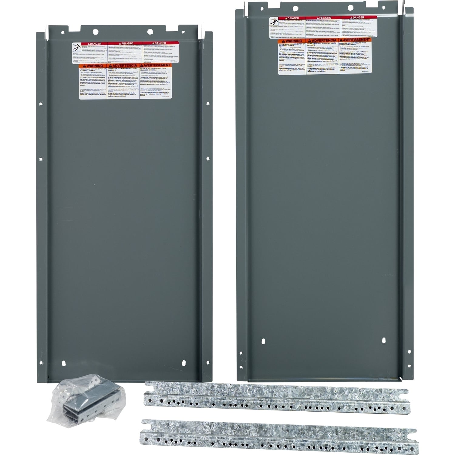 Panelboard accessory, NQ, rail/deadfront extension kit, 18in rail