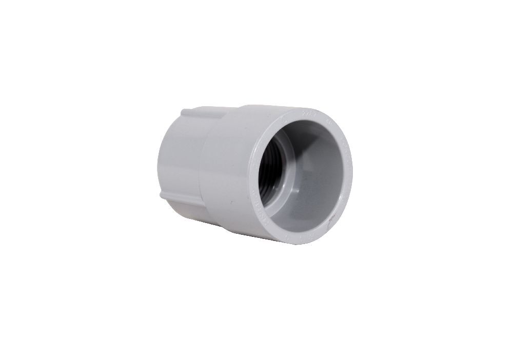 078072 Conduit Adapter, 1 in, FNPT Thread, PVC