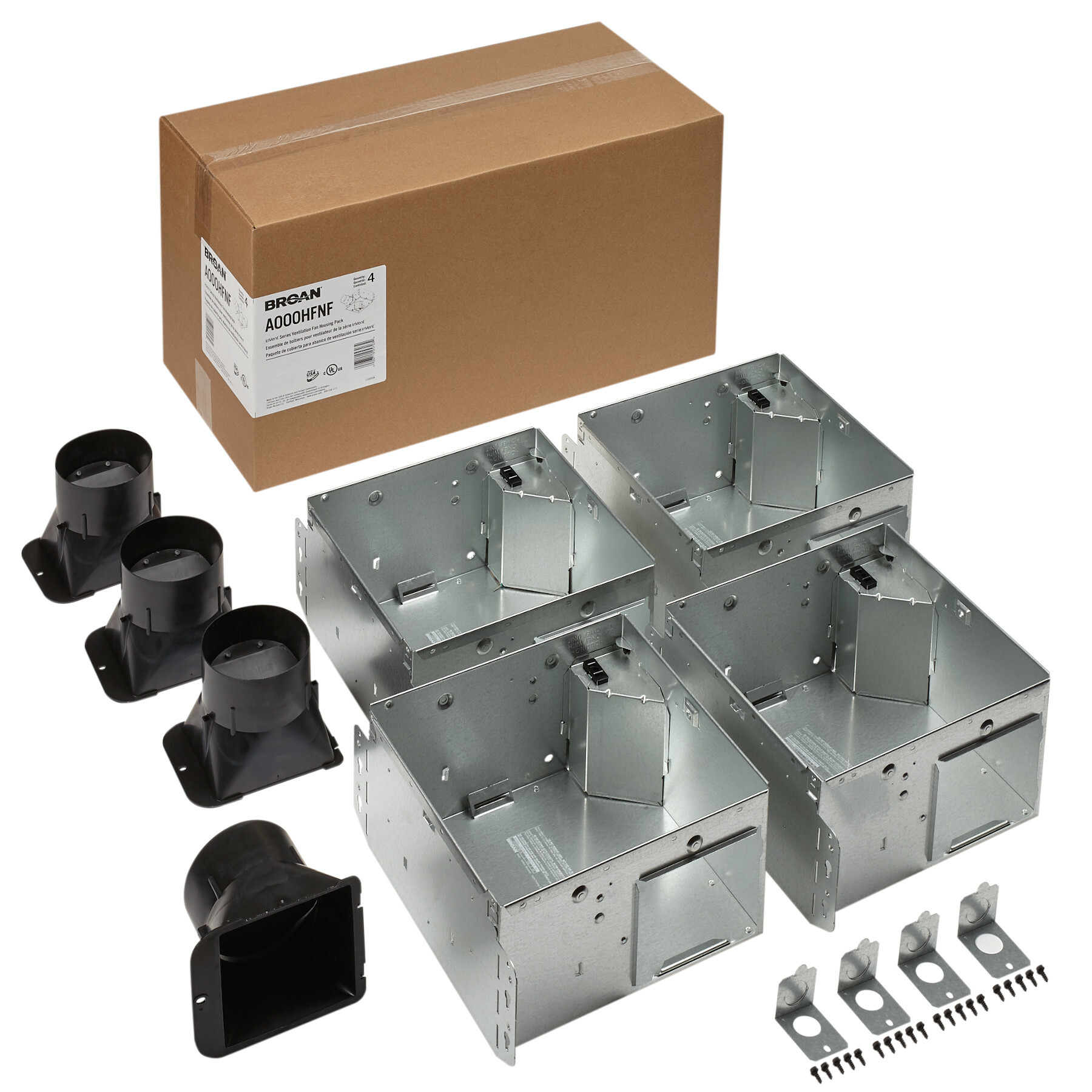 A000HFNF Housing Pack with Flange Kit, For Use With RDM2/RDMWT2, 120 Voltage Rating, Steel