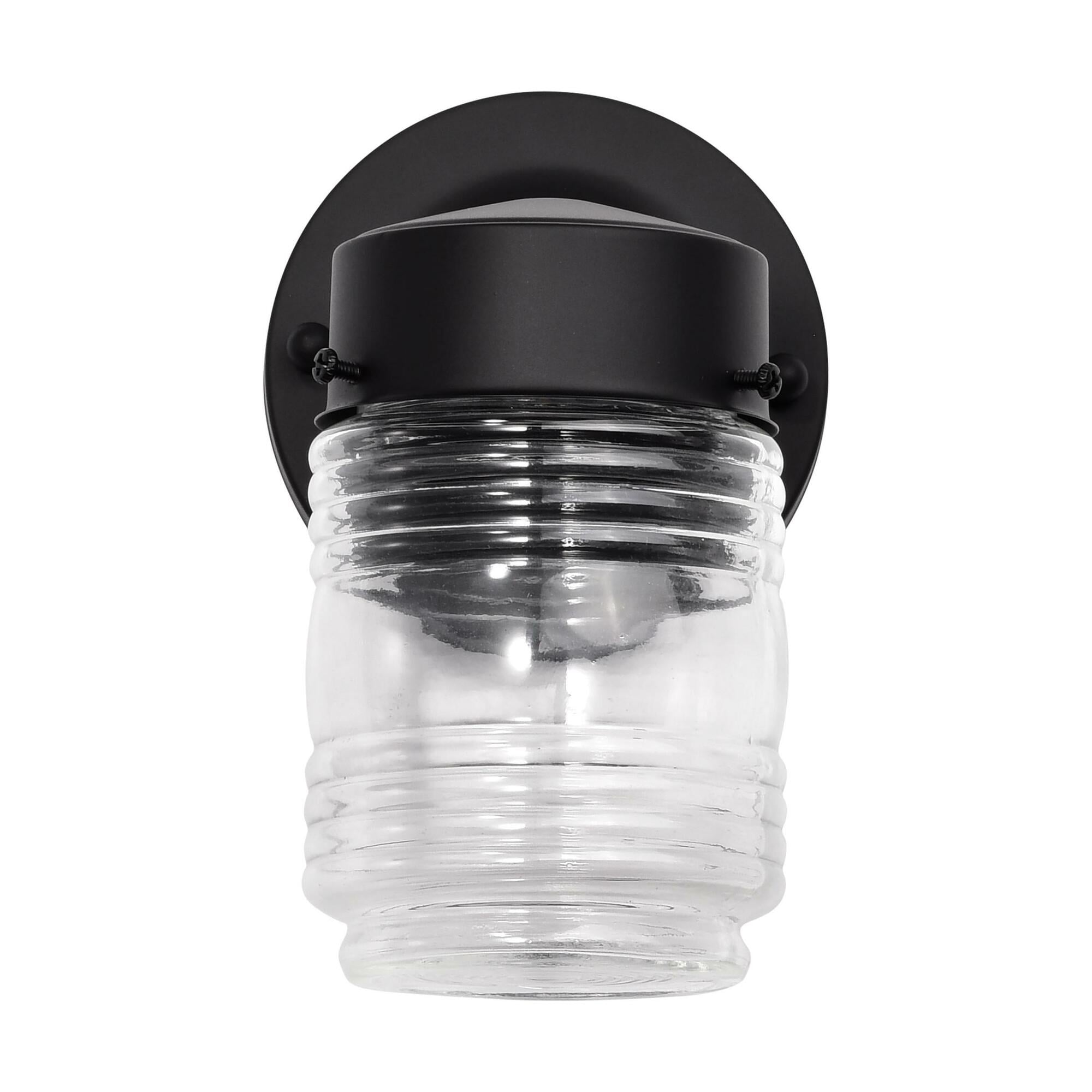 62-1573 Nuvo Outdoor Wall Mount, (1) Lamps, 120 V, Black Housing