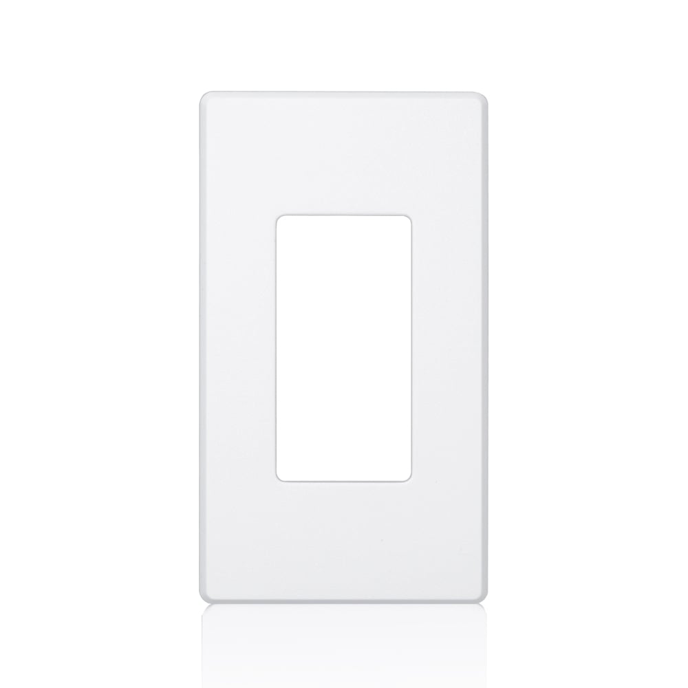 AWP0F-10W Renoir AWPO Wall Plate, 1 Gangs, 2.89 in W x 5.15 in H, White