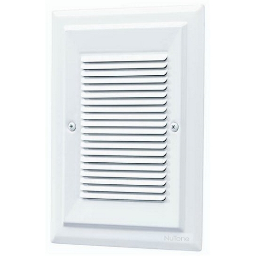 Recessed Westminster Wired Chime, 6-3/4w x 8-3/8h with White cover