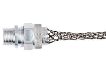 L7752-100 77 Series Deluxe Cord Strain Relief Grip, 2.44 to 2.63 in Cable Openings, Stainless Steel Wire