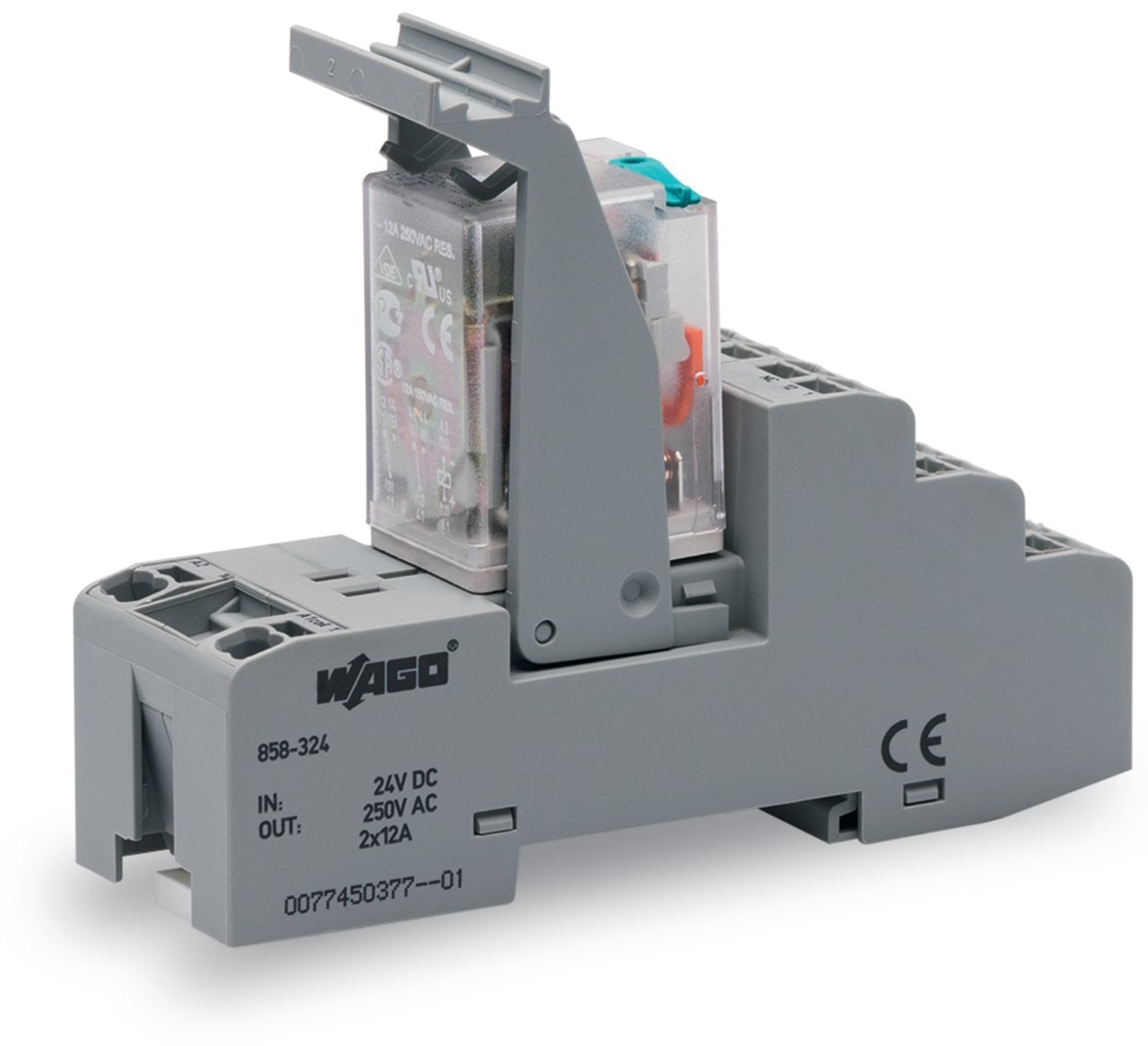 858-324 Relay Module, 24 V DC, 12 A
