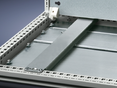 4395000 Slotted Support Rail, For Use With TS8, SE8, CM Series 20 in W x 20 in D Enclosure, Sheet Steel