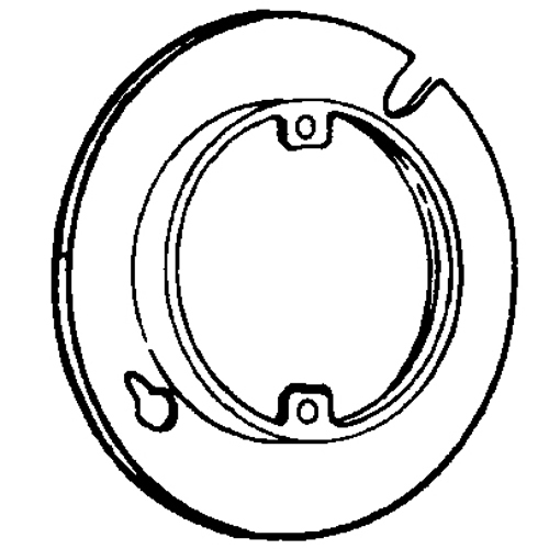 8409 Round Box Cover, 4 in Dia, Steel