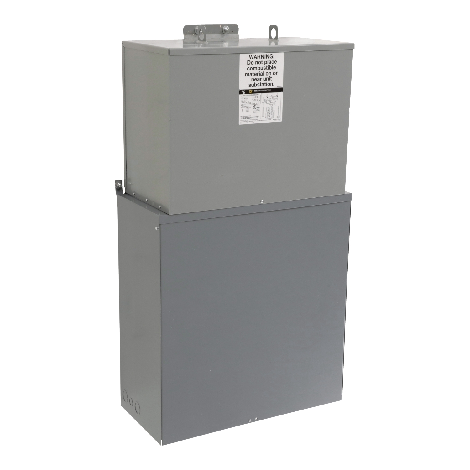 MPUB30T2F Mini Power-Zone, 480 V AC Primary, 208Y/120 VAC Secondary, 30 kVA Power Rating, 3 ph Phase