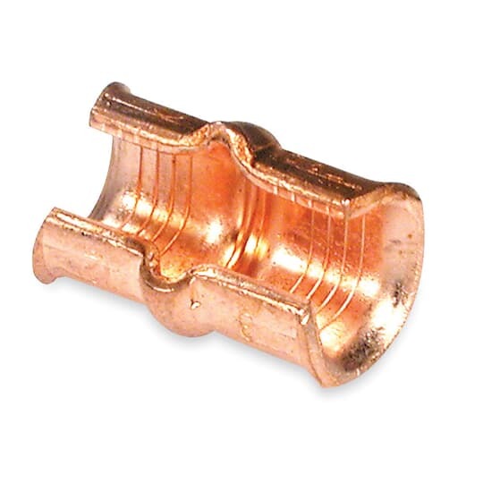 54750 Color-Keyed Standard C-Tap Compression Connector, C Shape, 1 Taps, 3/0 to 1/0 AWG Main/Run, 1/0 to 3/0 AWG Tap, Copper