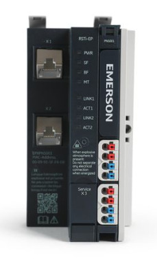 RSTi-EP Ethercat Network Adapter, 2 Cu RJ45 Ports, 1024 bytes (Input + Output)