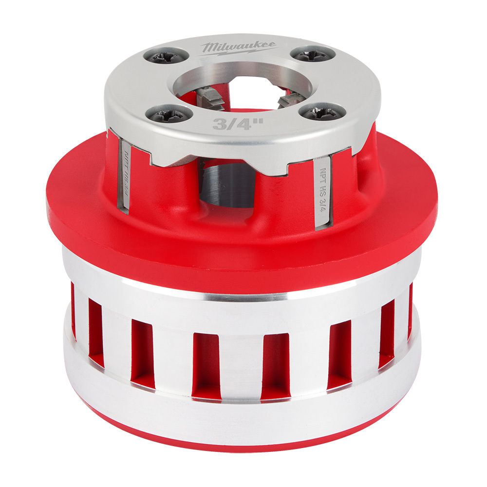 48-36-1008 48-36 High Speed Die Heads, 3/4 in Nominal, NPT Thread, Right Thread, Forged Aluminum Die, For Use With 2874-20 M18 FUEL Pipe Threader w/ One-Key