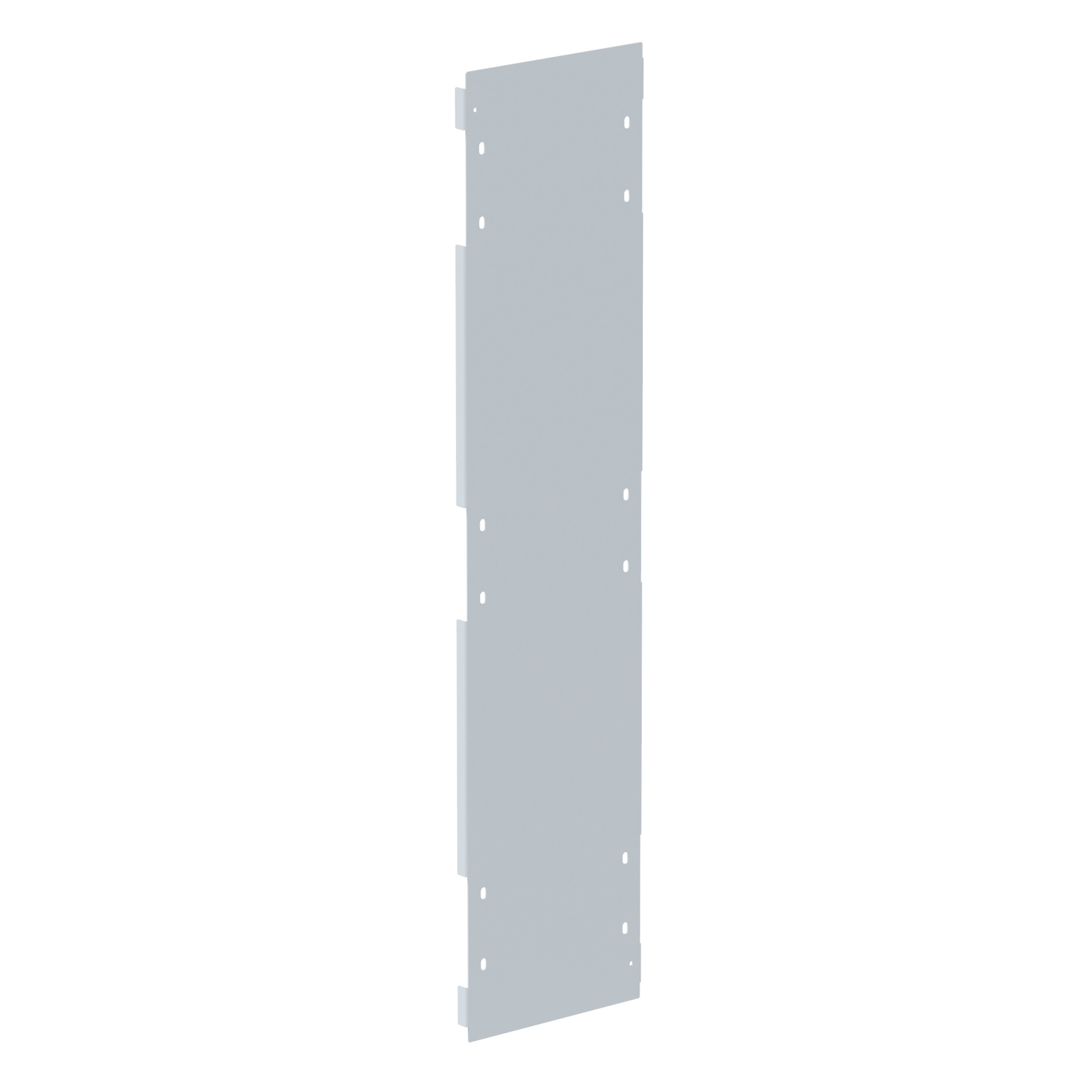AU8424SP Full Side Panel, 20 in W x 72 in H, 12 ga Mild Steel, White