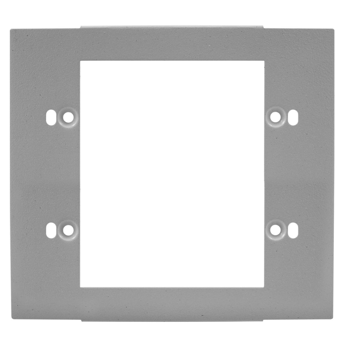 HBL4747C2GY HBL4750 Duplex OM1 Industrial Grade LSZH Standard Device Cover Plate, For Use With HBL4750 Series Metal Raceway, Rolled Steel, Gray