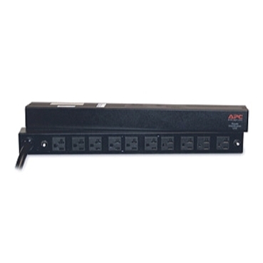 AP9560 AP Basic PDU, 120 V, 30 A, (10) Outlets, 3.66 m L Cord, Rack Mount